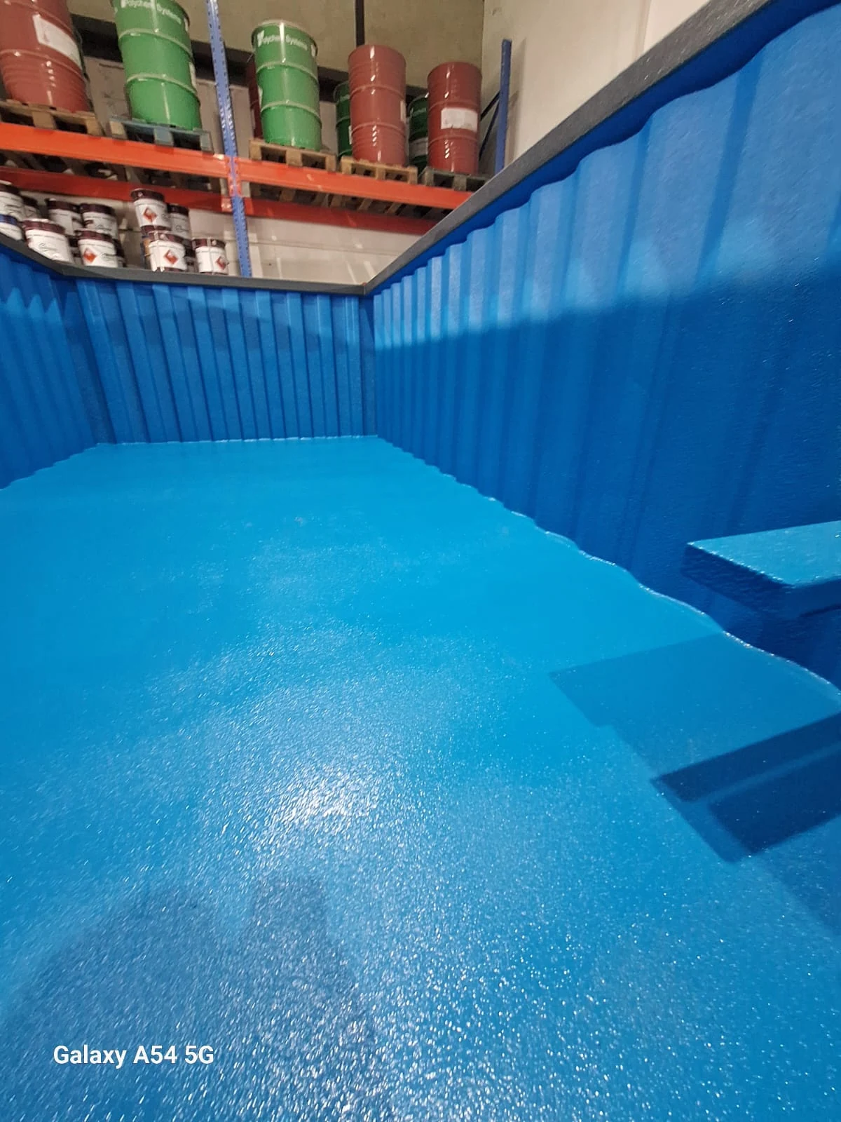 Pool and container module production at No1Pool · 01