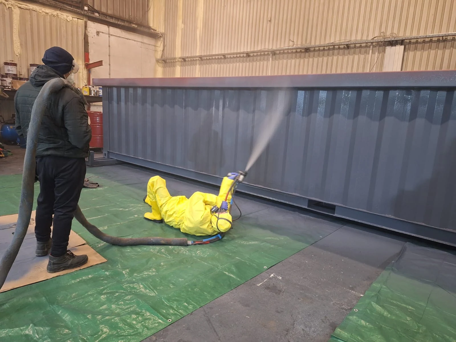 Pool and container module production at No1Pool · 03