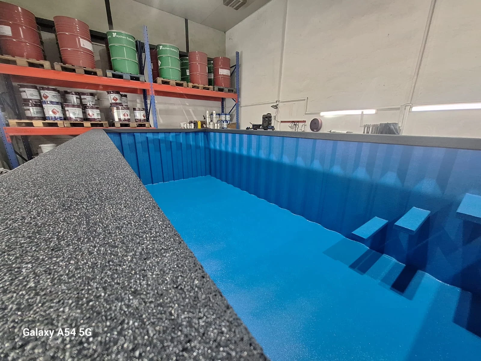 Pool and container module production at No1Pool · 22