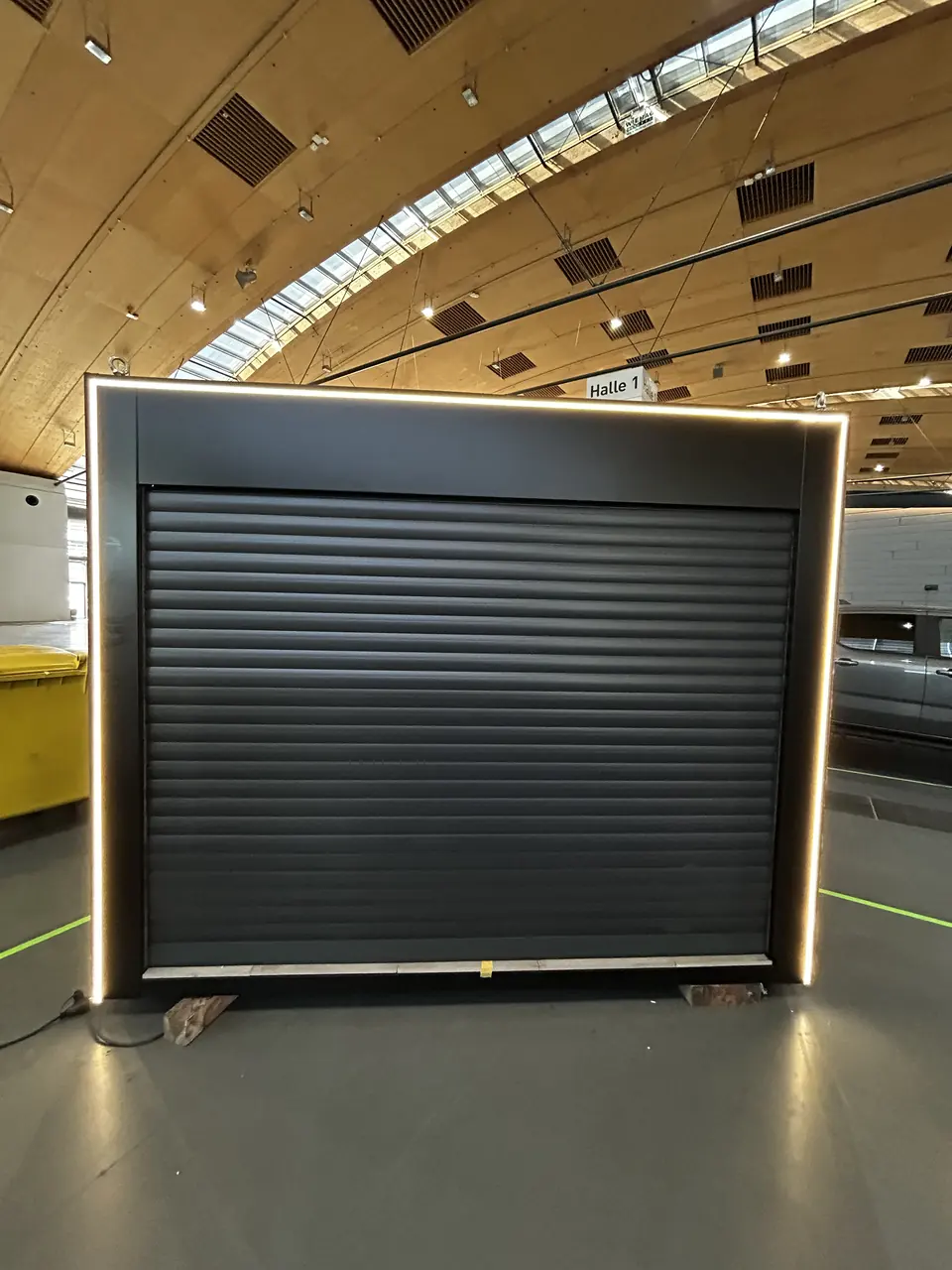 Closed outdoor kitchen during production – No1Pool